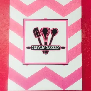 a pink and white chevron pattern