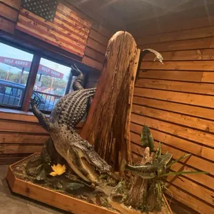 What you see when you walk in and look to the left