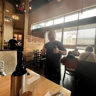 Alexiv the superstar - ask to sit in his area - you won't be disappointed