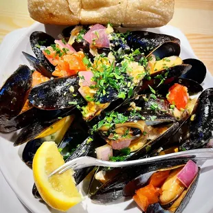 Prince Edward Island Mussels Dinner