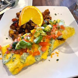 Southwest Steak Omelette