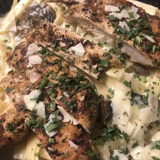Grilled Chicken Alfredo