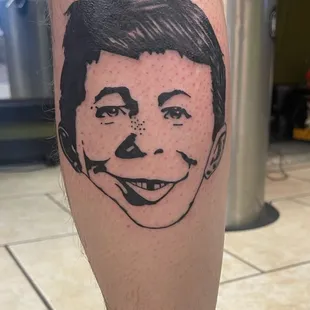 This tattoo was done by Curtis