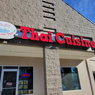 Located along Duvall Avenue in Renton, See Fah Thai is at the northern part of the strip mall!