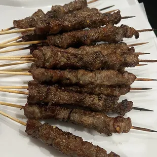 Beef Skewers