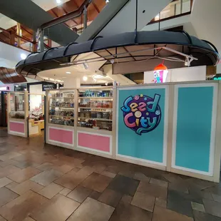 Located under the stairs