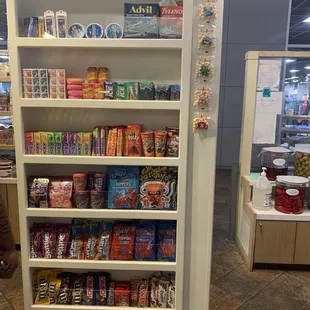 Candy, gum, medicine and band aids