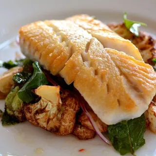 Pan Roasted Blue Cod