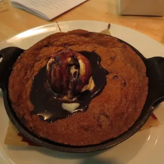 Chocolate Chunk Skillet Cookie