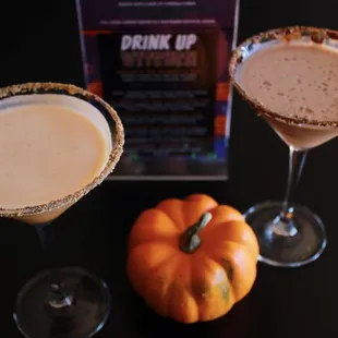 two cocktails