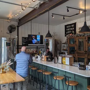 First floor bar and tanks