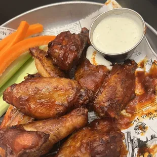 poultry, bbq chicken, bbq wings, chicken wings and fried chicken, food, fried chicken wings, chicken wings, chicken, fried chicken