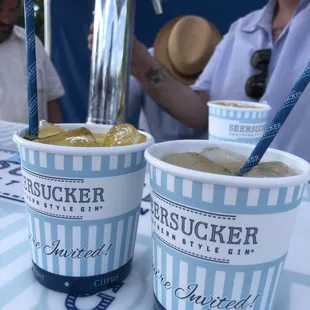 Saturn and Honey gin based drinks