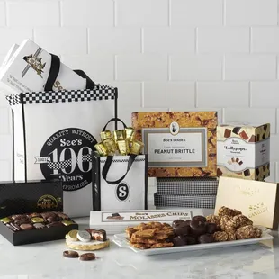 a variety of chocolates