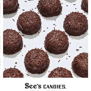 chocolate sprinkles and sprinkles