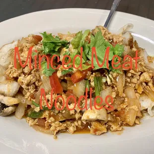 Minced Meat Noodle