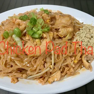 Pad Thai with Chicken