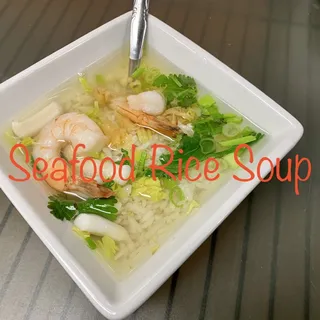 Seafood Rice Soup