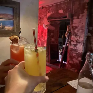 Yummy tequila drinks!