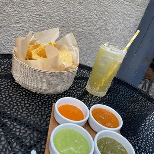 Chips and salsa ($9)