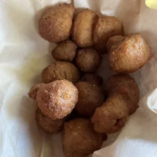 Battered Mushroom Caps