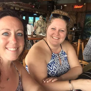 Very friendly bartenders. Love the laid back atmosphere and open air seating area.