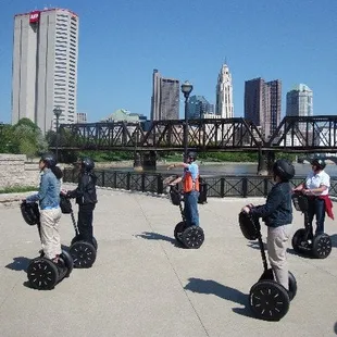 Gliding along the Scioto River