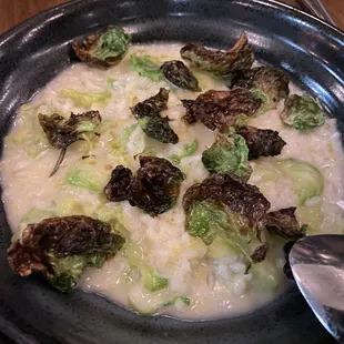 Brussels Sprouts Risotto