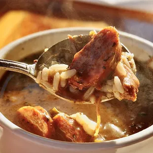 Gumbo! Better than chicken soup!