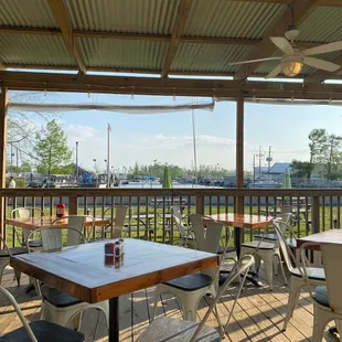 View from the back deck. Southern hospitality at its finest.