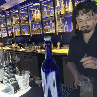 Stop by and visit Eric. He is a great bartender.