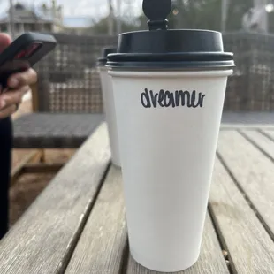 Dreamer hit the spot, especially with an extra shot! It's definitely a way to get your day started!