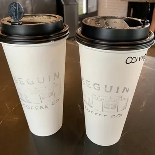 Campfire Latte and Churro Latte