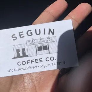 Love a good place with a stamp card!!