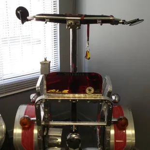 looks like a wheelchair segway