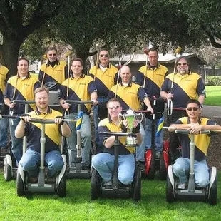 The Aftershocks Segway Polo Team