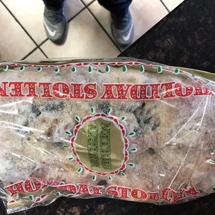 Holiday Stollen Bread... yum!