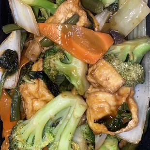 Spicy Basil with Tofu