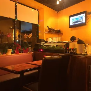 ramen and noodles, interior