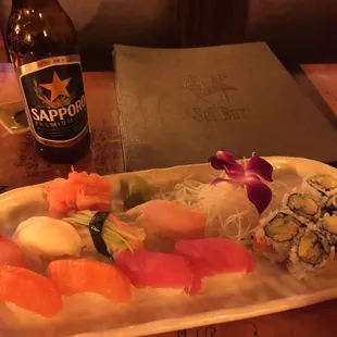 sushi and sashimi, food, sushi, sashimi