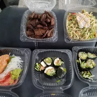 salads, food