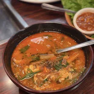 Spicy Beef Soup