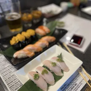 Yellowtail Belly Nigiri