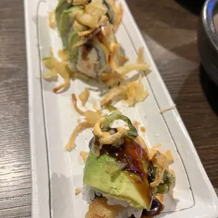 Awesome roll describes is the taste