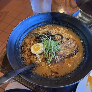 Spicy Kuro Mayu Tonkotsu Ramen