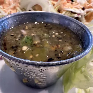 Freshly Made Salsa Verde