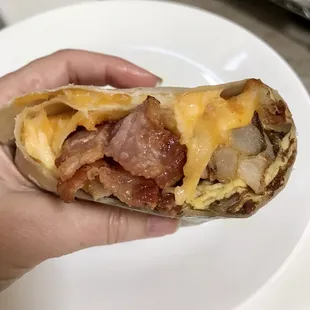 Chorizo Breakfast Burritos