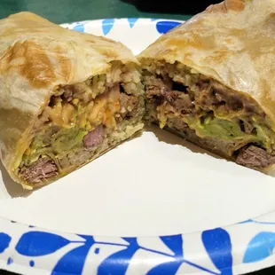 Adobo Steak Burrito