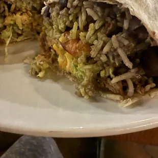 Surf and Turf Burrito