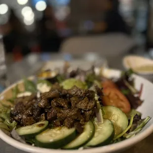 Steak salad